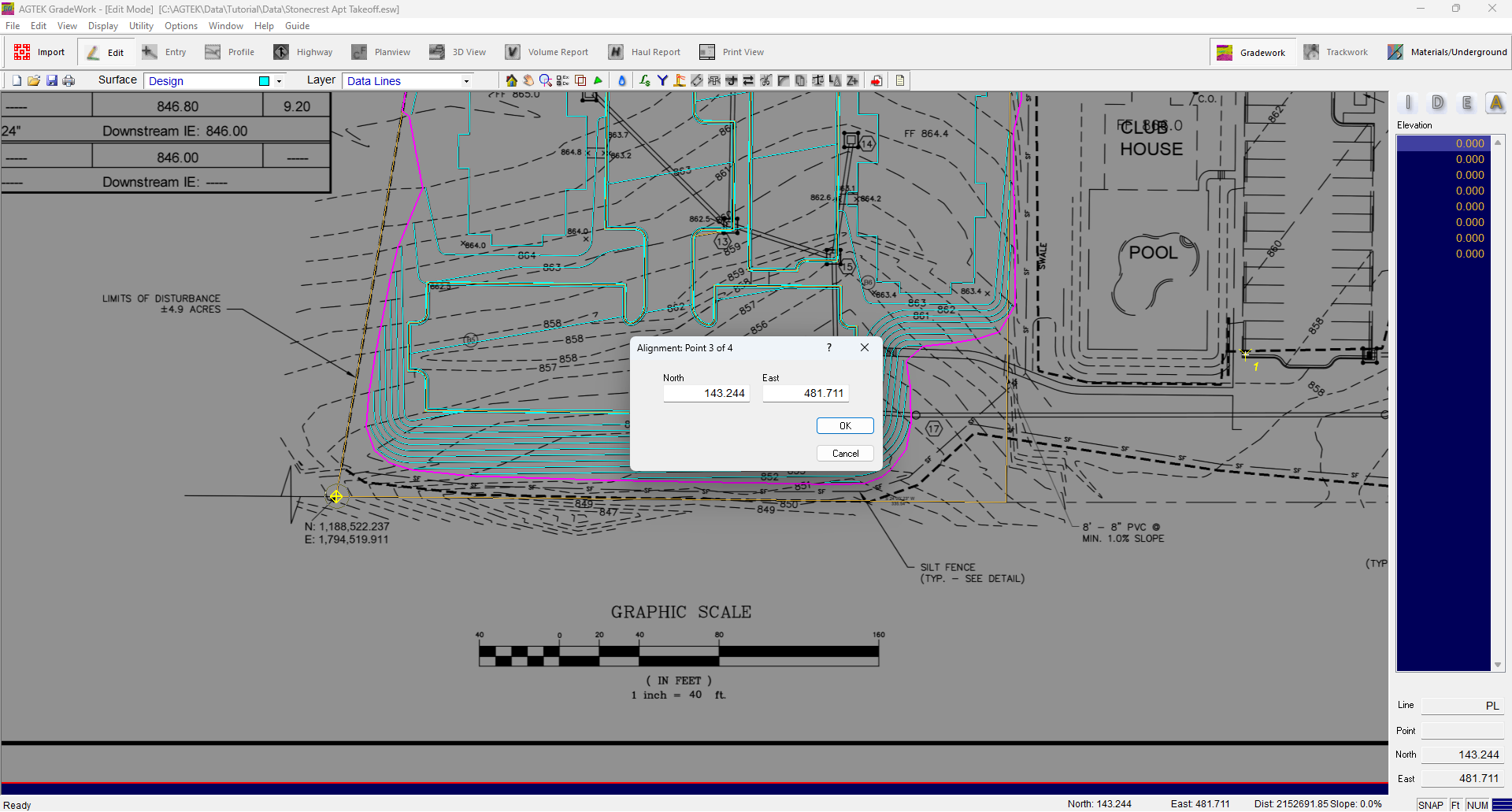 Align PDF Takeoff to CAD