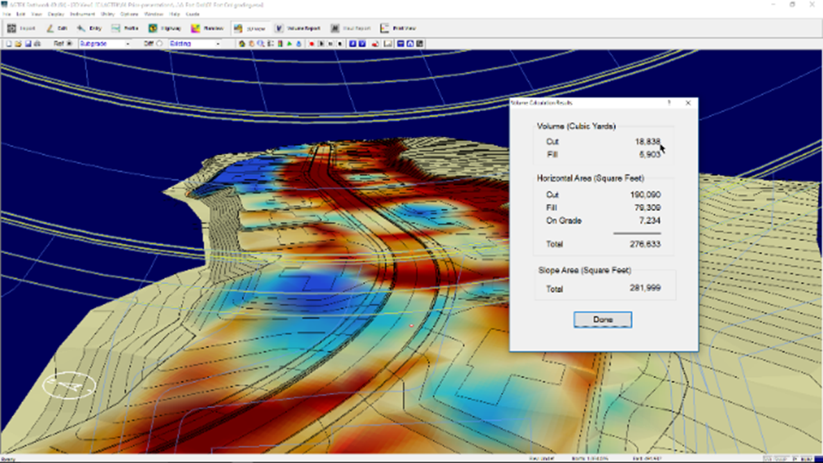 Gradework takeoff software