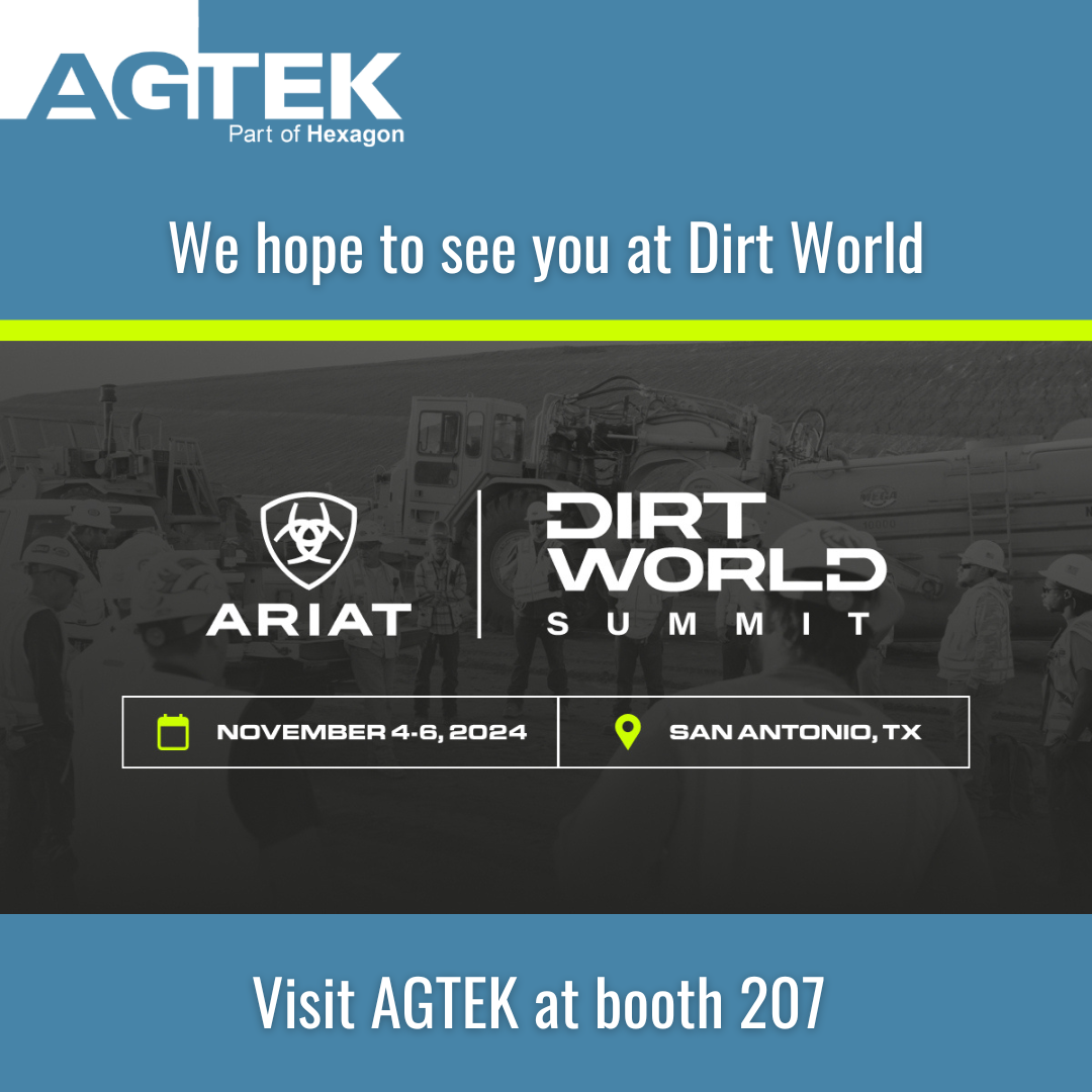 See AGTEK at Dirt World Summit 2024