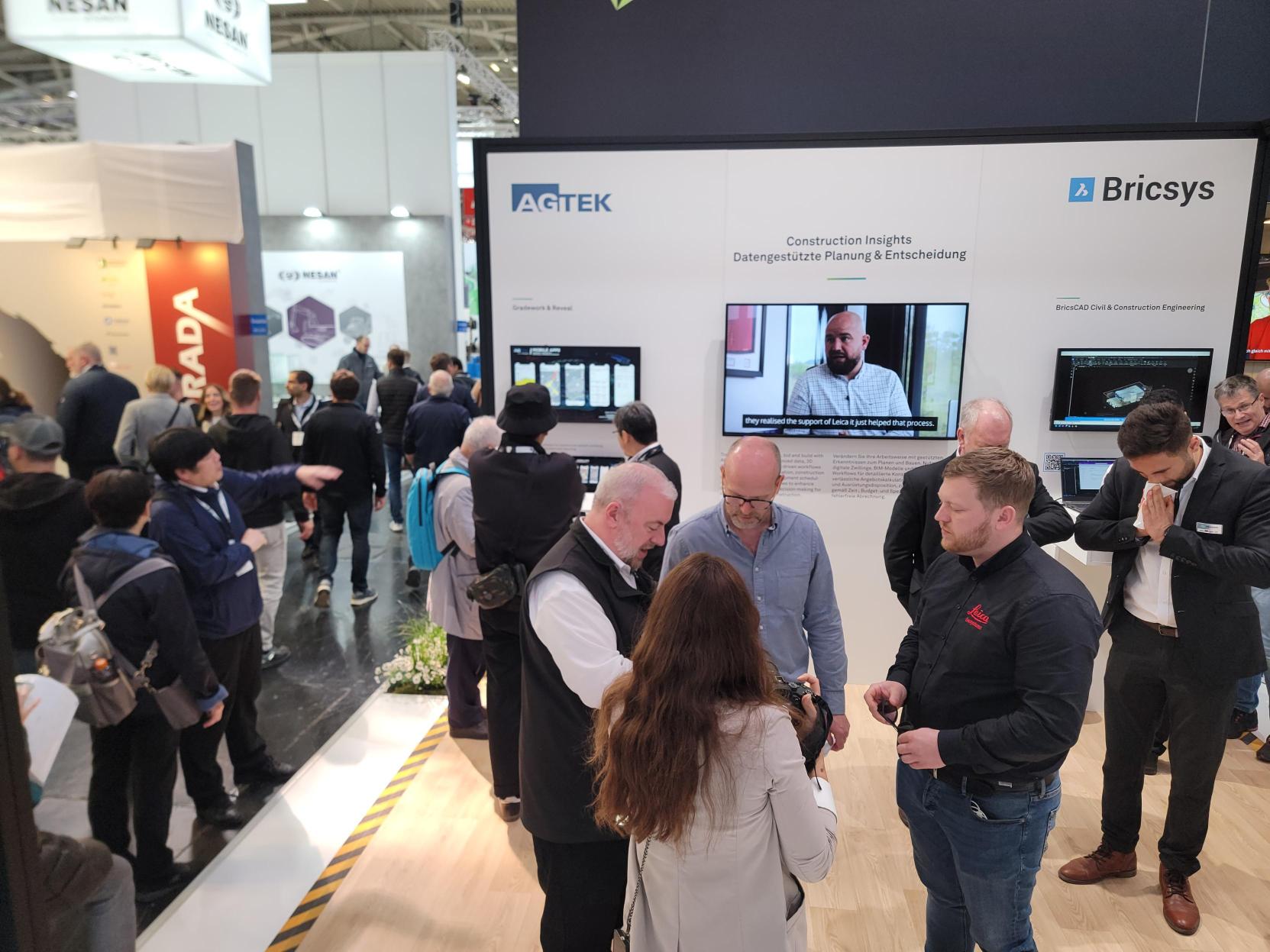 AGTEK team at bauma