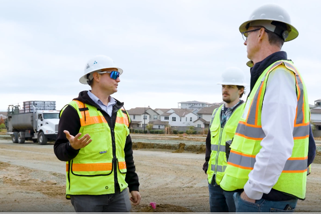 Alejandro Vargas on Teichert jobsite.