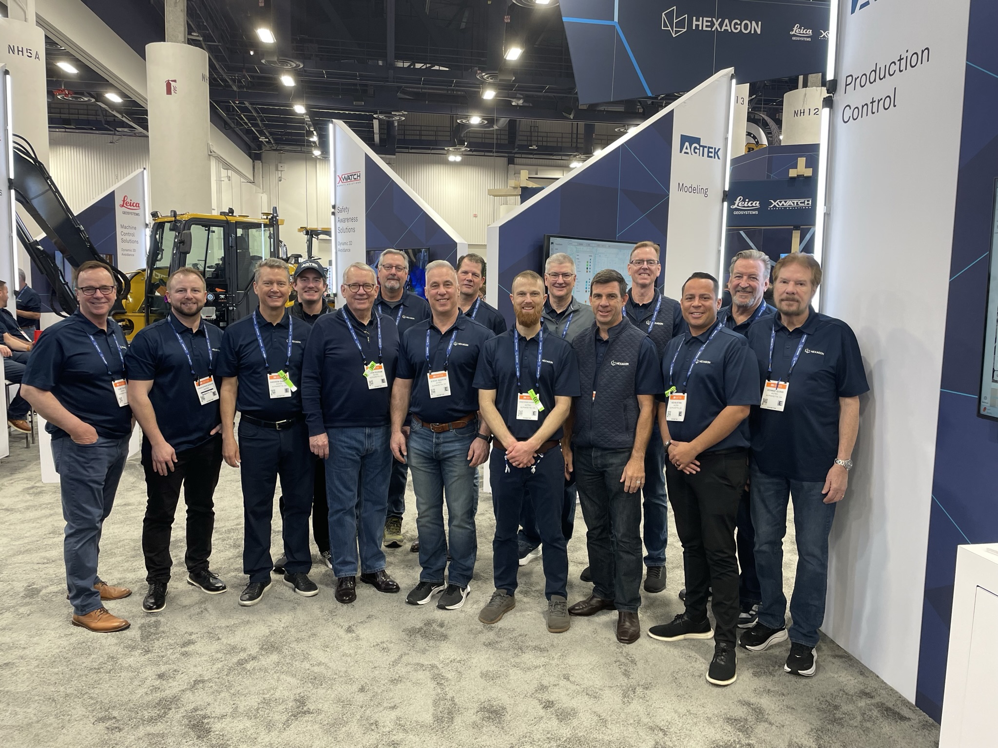 AGTEK Sales team at CONEXPO
