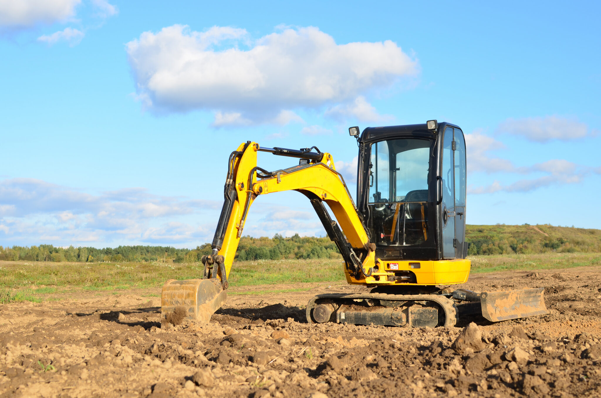 mini excavator earthwork takeoff