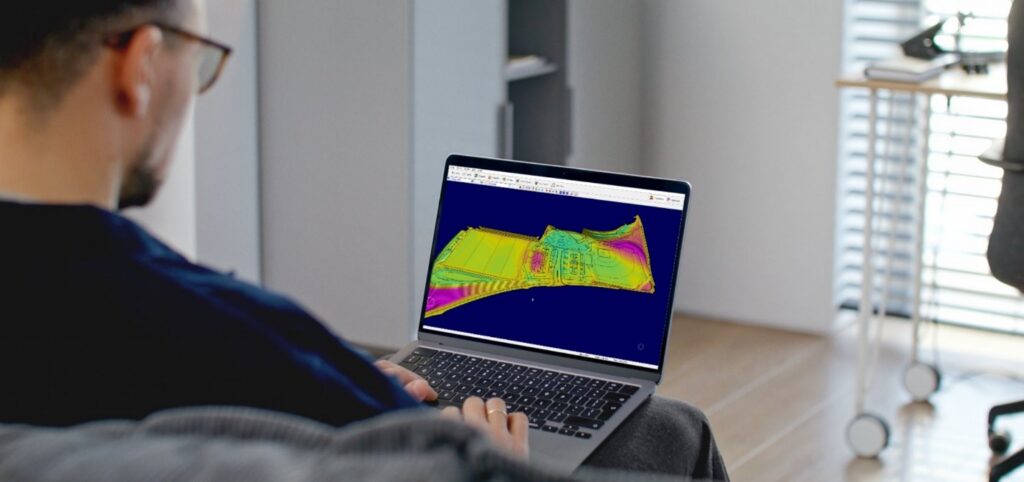 Learning Gradework takeoff software on a laptop